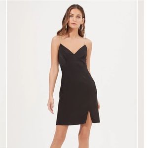 ASTR Helen Rhinestone Strap Mini Dress